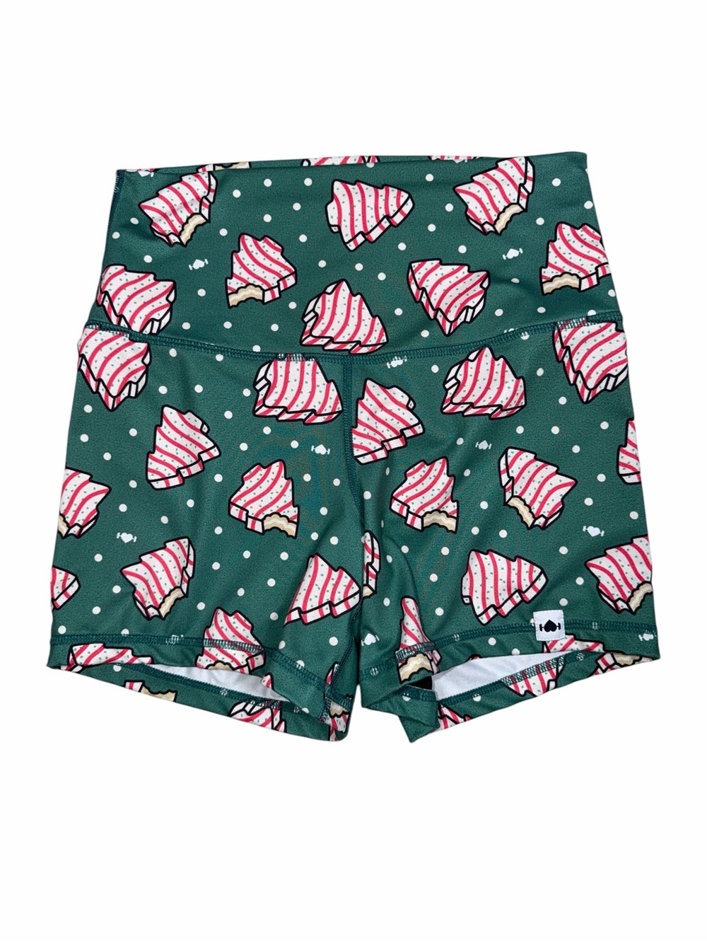 WoodBottom Christmas Little Debbie Cake Athletic Shorts